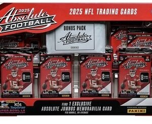 2025 Panini Absolute Football Trading Card Bundle Box | Kaboom, Hog Heaven