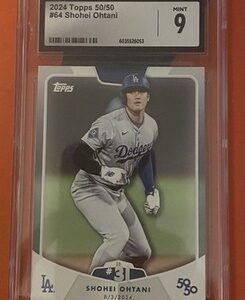2024 Topps Shohei Ohtani 50/50 SB31 #64 SSP CGC MINT 9