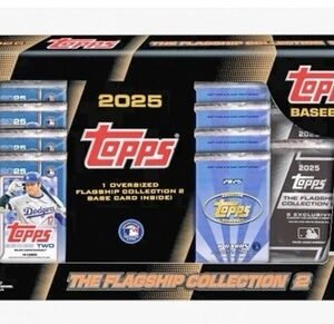 2025 Topps Baseball Flagship Collection 2 – Factory Sealed Box--In Hand