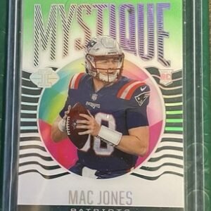 2021 Panini Illusions Mystique Mac Jones Green #MY-6