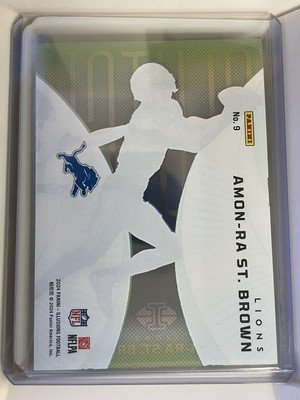 2024 Illusions CLUTCH INSERT Amon St Brown #9 Detroit Lions - Image 2