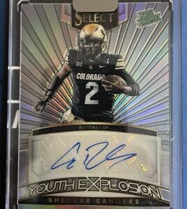 2025 Panini Select- Shedeur Sanders Youth Explosion Rated Prospect, Autograph