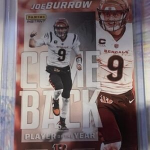 Joe Burrow 2024 Panini NFL AP Comeback Player of the Year Bengals 1 of 655