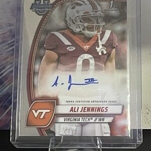 2024 Bowman U Chrome Chrome Prospect Auto Ali Jennings #PA-ALI Auto