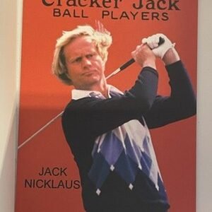 Jack Nicklaus  Cracker Jack 2021 card 2 1/4” X 3” #2