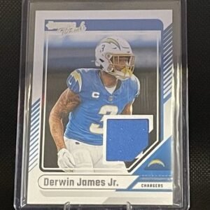 2024 Panini Donruss Threads Derwin James Jr. Jersey Patch #DTH-DJA Chargers