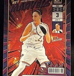 2025 Donruss WNBA Basketball #12 DIANA TAURASI Net Marvels Purple Press Proof