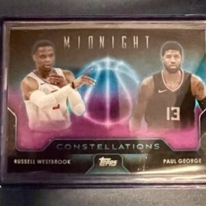 2024 Topps Midnight Constellations Russell Westbrook & Paul George #C-7