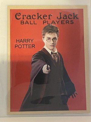 Harry Potter Cracker Jack card 2 1/4” X 3” #63