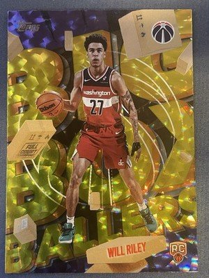 2025 Topps Flagship Big Box Ballers Will Riley BB-21 Washington Wizzards