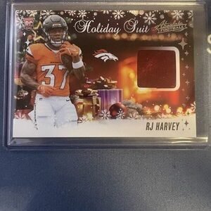 RJ Harvey 2025 Panini Absolute Countdown Calendar Holiday Suit #HS-RHY (RC)