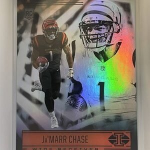 Ja'Marr Chase 2021 Illusions Rookie RC Card #65