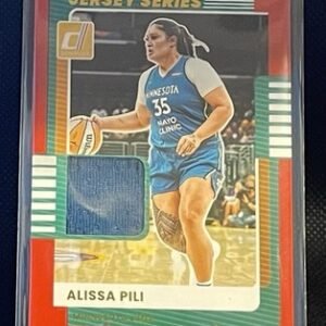 2025 Donruss - Alissa Pili #6 Red Jersey Series Relic Patch