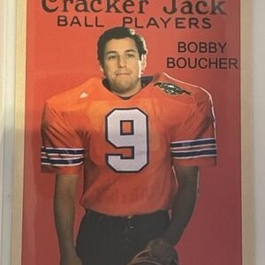 Bobby Boucher Cracker Jack Card 2 1/4” X 3” #18 Mud Dogs Waterboy
