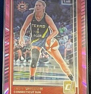 2025 Donruss WNBA Jacy Sheldon Pink 18 /25 Laser 33