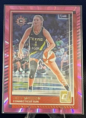 2025 Donruss WNBA Jacy Sheldon Pink 18 /25 Laser 33