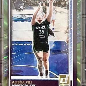 2025 Donruss WNBA Alissa Pili Green Laser Lynx #31