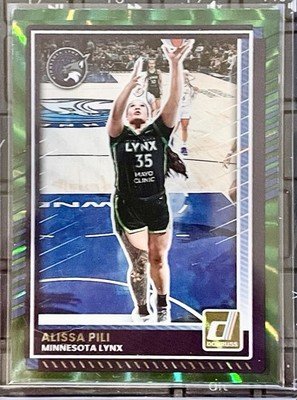 2025 Donruss WNBA Alissa Pili Green Laser Lynx #31