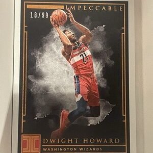 2018-19 Panini Impeccable 18/99 Dwight Howard #78