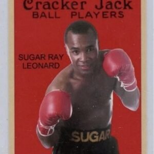 Sugar Ray Leonard 2025 Cracker Jack 2 1/4" x 3" Ball Players Card #243