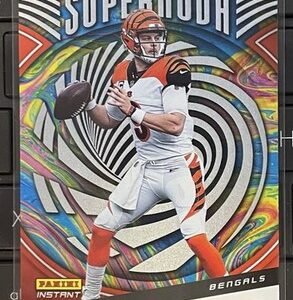 Bengals Joe Burrow 2021 Panini NFL Instant Supernova  SP 1/3357