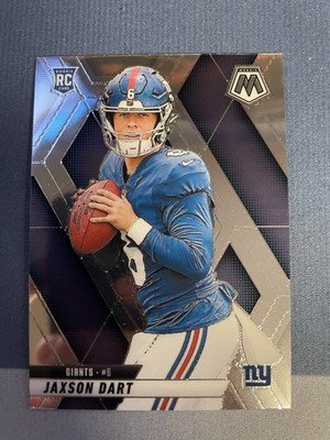 2025 Panini Mosaic Jaxson Dart #362 Rookie True Silver Prizm RC