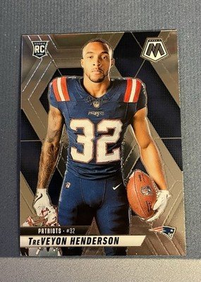 2025 Mosaic Treveyon Henderson Silver Prizm Photo Variation RC #278