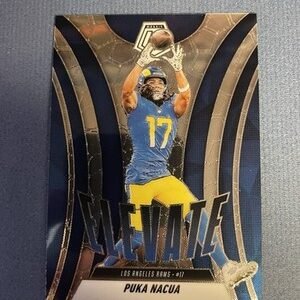 2025 Panini Mosaic - Elevate Puka Nacua #18 Silver Mosaic Prizm