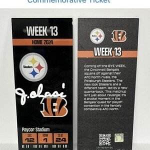 Ja’Marr Chase  Autographed 19/200 Collectible  Cincinnati Bengals