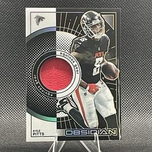 2022 Panini Obsidian - Kyle Pitts 49/75 Equinox Gear Electric Etch  #EG-KPI