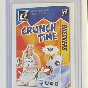 2025 Panini Donruss WNBA Paige Bueckers RC Crunch Time Rookie #19 Wings