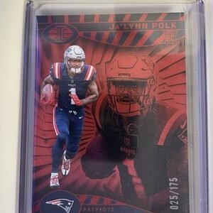 2024 panini illusions Ja’lynn Polk #60 Red Parallel 25/175 RC
