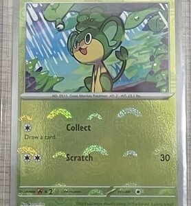 Pokemon TCG - Pansage - 004/086 - (Poke Ball Pattern) - SV: Black Bolt