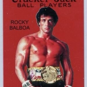 Rocky Balboa 2025 Cracker Jack 2 1/4" x 3" Ball Players Card #259