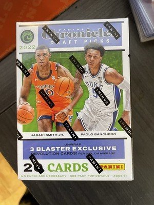 2022 Panini Chronicles Draft Picks Basketball Card Blaster Box- Factory Sealed