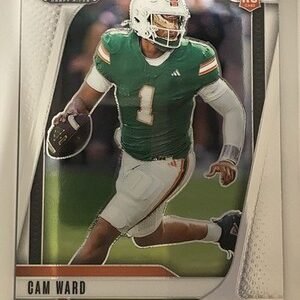 2025 Panini Prizm Draft Picks Cam Ward RC # 57 Silver Prizm