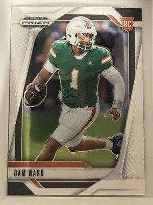 2025 Panini Prizm Draft Picks Cam Ward RC # 57 Silver Prizm