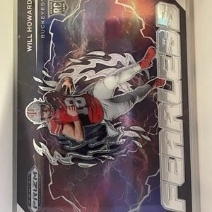2025 Panini Prizm Draft Picks - Will Howard "FEARLESS" (RC) #F-WHD