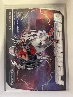 2025 Panini Prizm Draft Picks - Will Howard "FEARLESS" (RC) #F-WHD