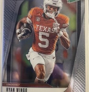 2025 Panini Prizm Draft Picks Ryan Wingo Silver Prizm #1 Rated Prospect Texas