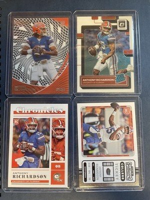 Anthony Richardson 2023 Panini-Chronicles Rookie Cards Colts 4 As Pictured