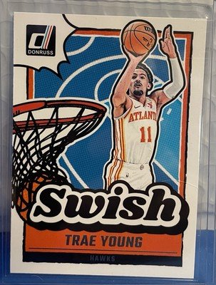 2024-25 Donruss Trae Young Swish insert #9