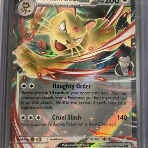 Team Rocket's Persian ex 150/182 Sv10: Pokemon Destined Rivals Holo