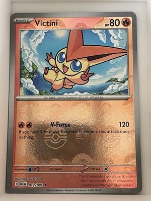 Pokemon TCG - Victini- 012/086 SV: Black Bolt