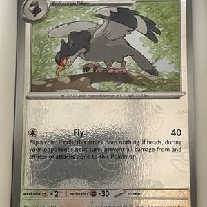 Tranquill 2025 Pokemon Black Bolt 072/086 Common Master Ball Pattern Holo