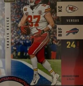 2024 Donruss Road to the Super Bowl Divisional Round#4 Travis Kelce