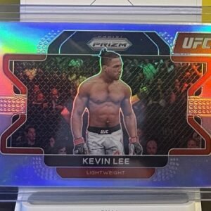 2022 PANINI PRIZM UFC KEVIN LEE SILVER PRIZM #84 LIGHTWEIGHT