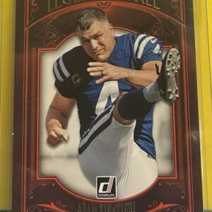 2020 Panini Donruss Legends of the Fall #LF-AV Adam Vinatieri COLTS
