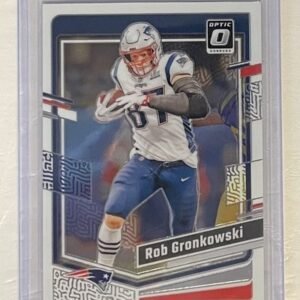 2023 Donruss Optic #132 Rob Gronkowski New England Patriots Football Card