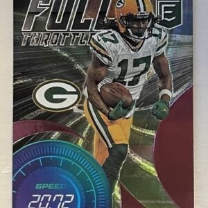 2021 Donruss Elite DaVante Adams Full Throttle Insert #FT12 Packers
